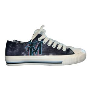 Florida Marlins Tie-Dye Low Top Sneakers by FOCO – Size 7